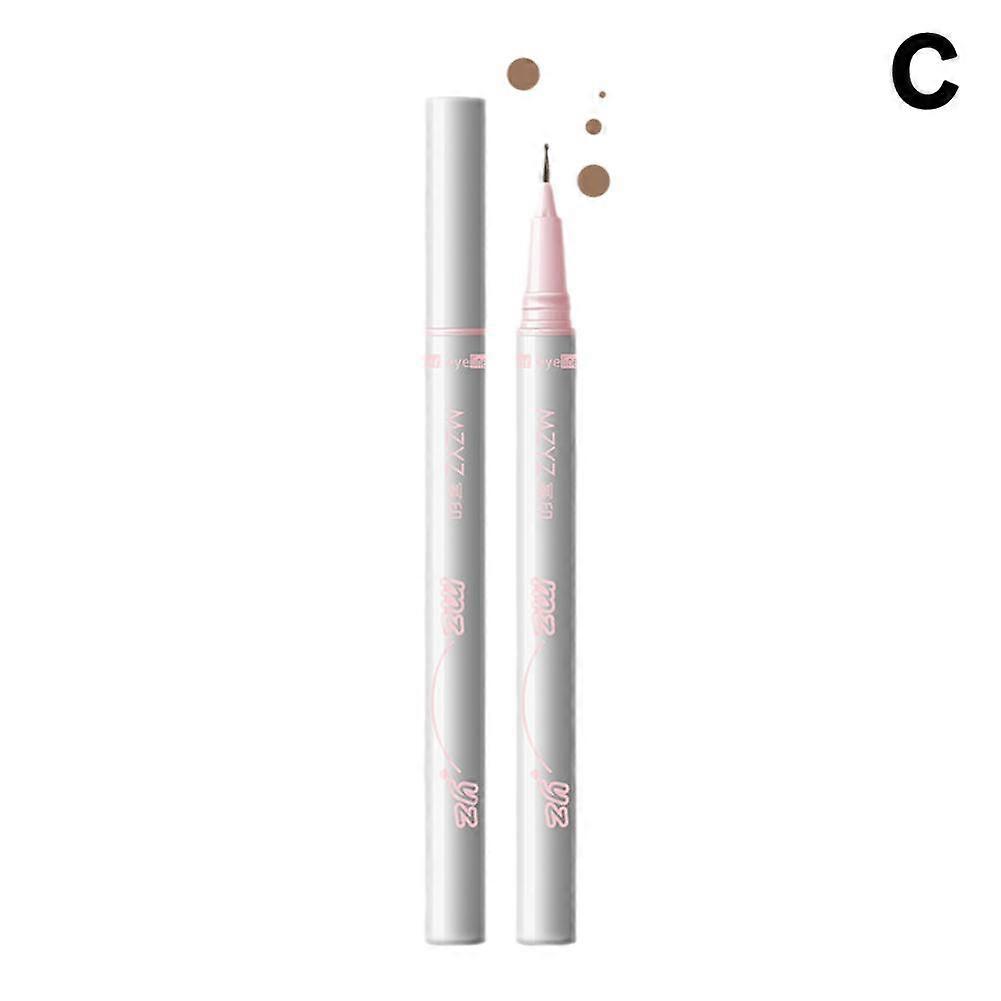 03# Brown(C)$MZYZ Tear Mole Pen Freckles Mole Pen Long-lasting and not easy to fade Natural wild sun spots Play makeup long-lasting
