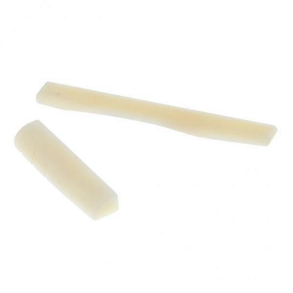 3-7pack 2pcs ακουστικά μέρη κιθάρων καρυδιών σέλας γεφυρών κιθάρων μπεζ