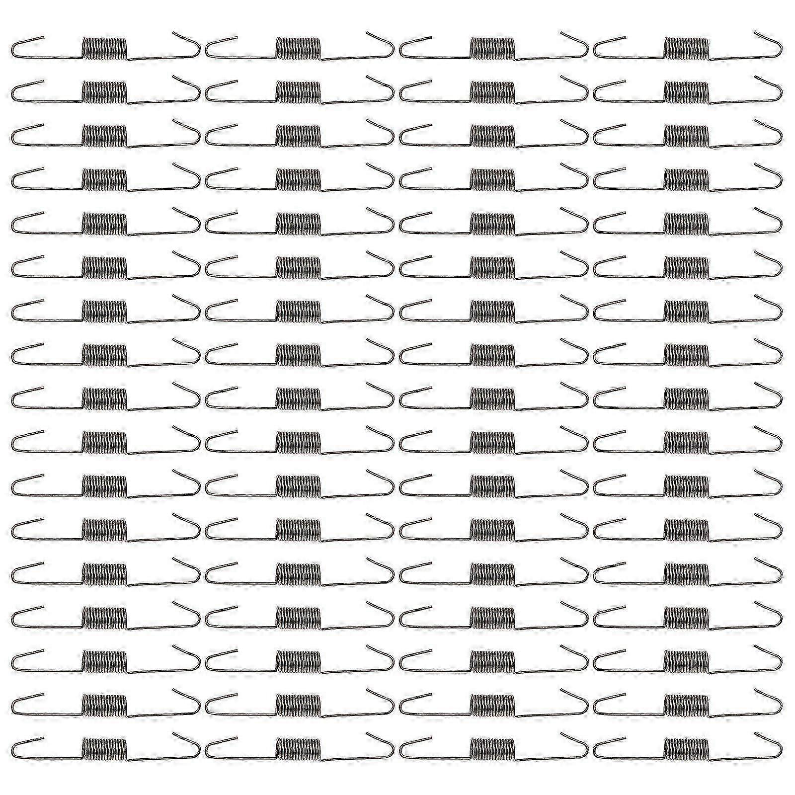 100 adet Siyah Kanepe Yaylı Kanca Yedek Kiti 10x1x1cm Çekme Yayları