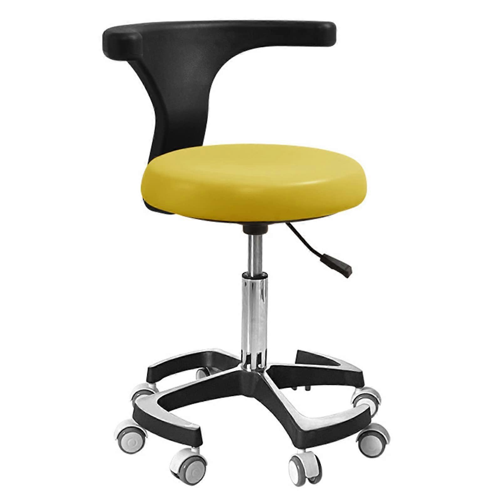 Assistant Dentist Chair Height Adjustable Dental Stool with Backrest A9