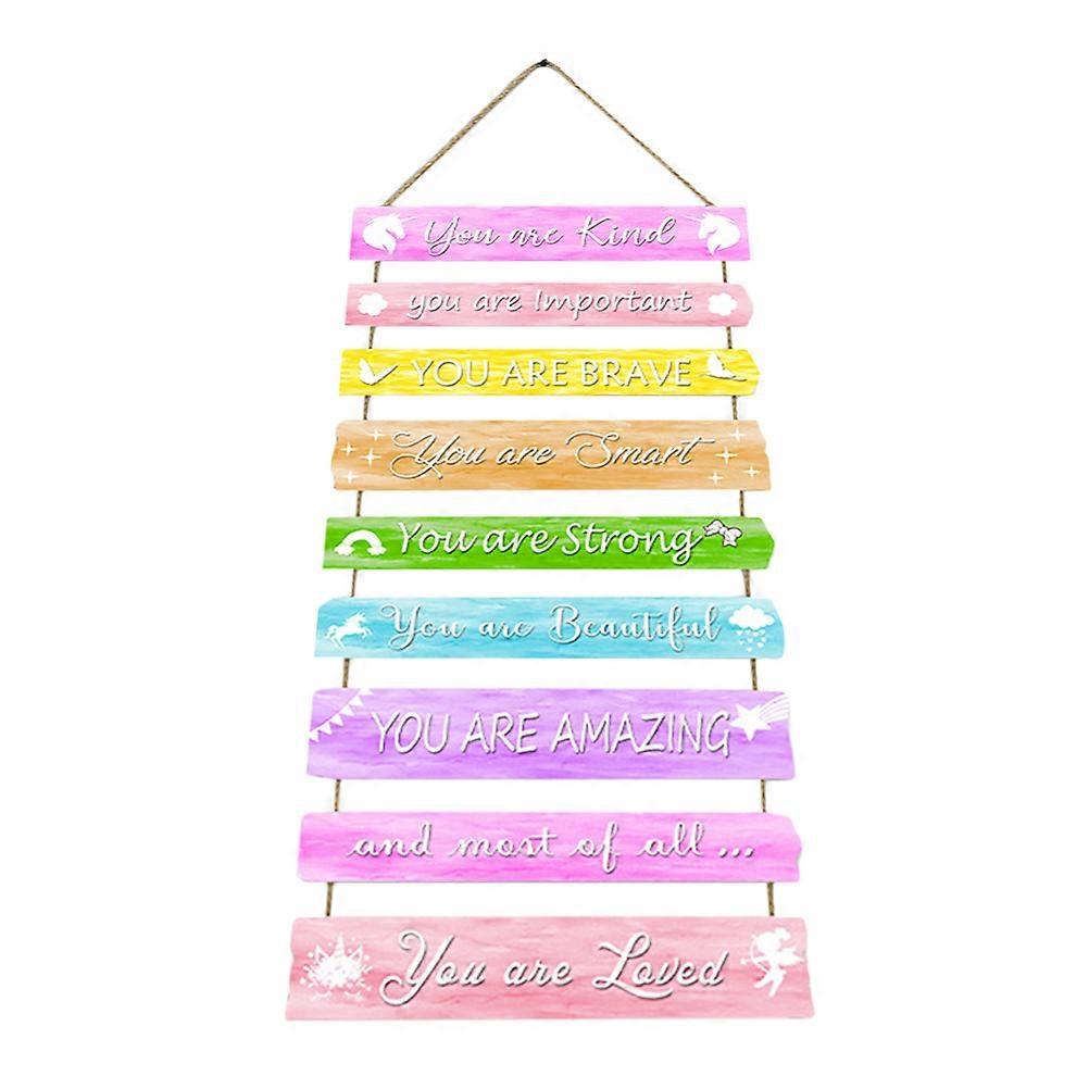 Rustic Wooden Wall Signs, Inspirational Decor with Easy Setup and Versatility