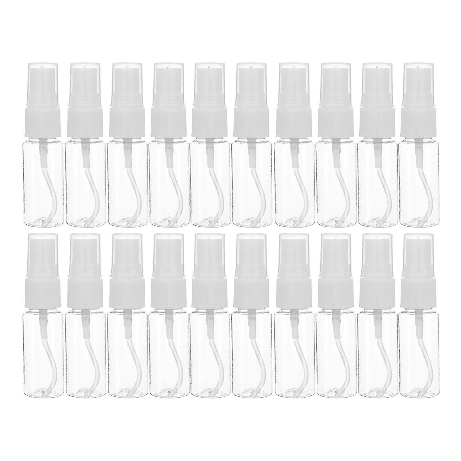 20pcs Refillable Compact Plastic Spray Bottles for Travel, Makeup, – Portable Empty Containers for Easy Application