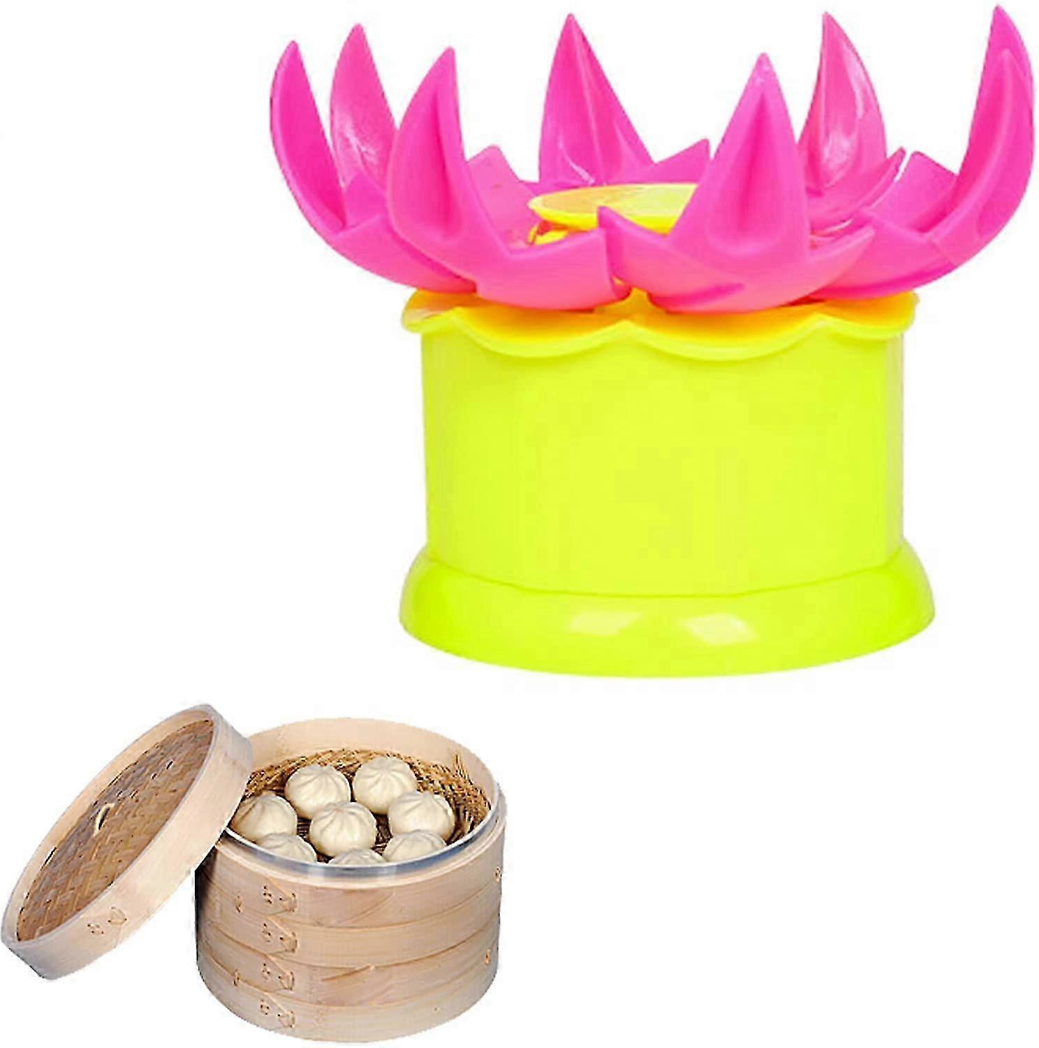 Plastic Dumpling Mould for Making Buns, Pastry, and Pies - Meat Bun Press Tool for Convenient Baking