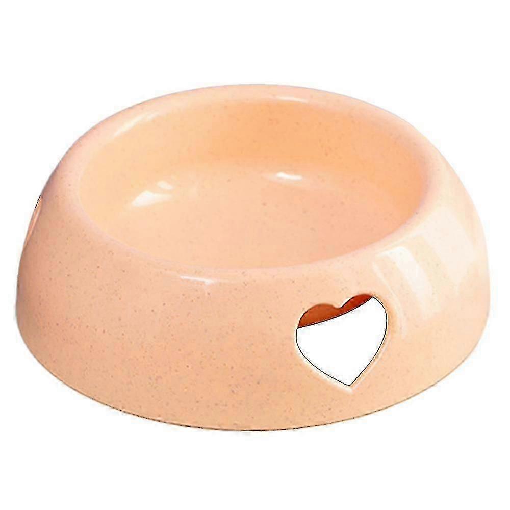 Cat Plastic Water Bowl Food Feeding Dog Eating Pet Feeder Puppy Bowl