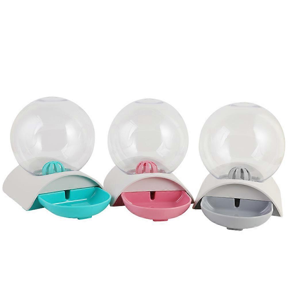 Dog Water Dish Pet Automatic Water Dispenser Indoor Use Home Environment Pink 29x18x23cm 1Pack