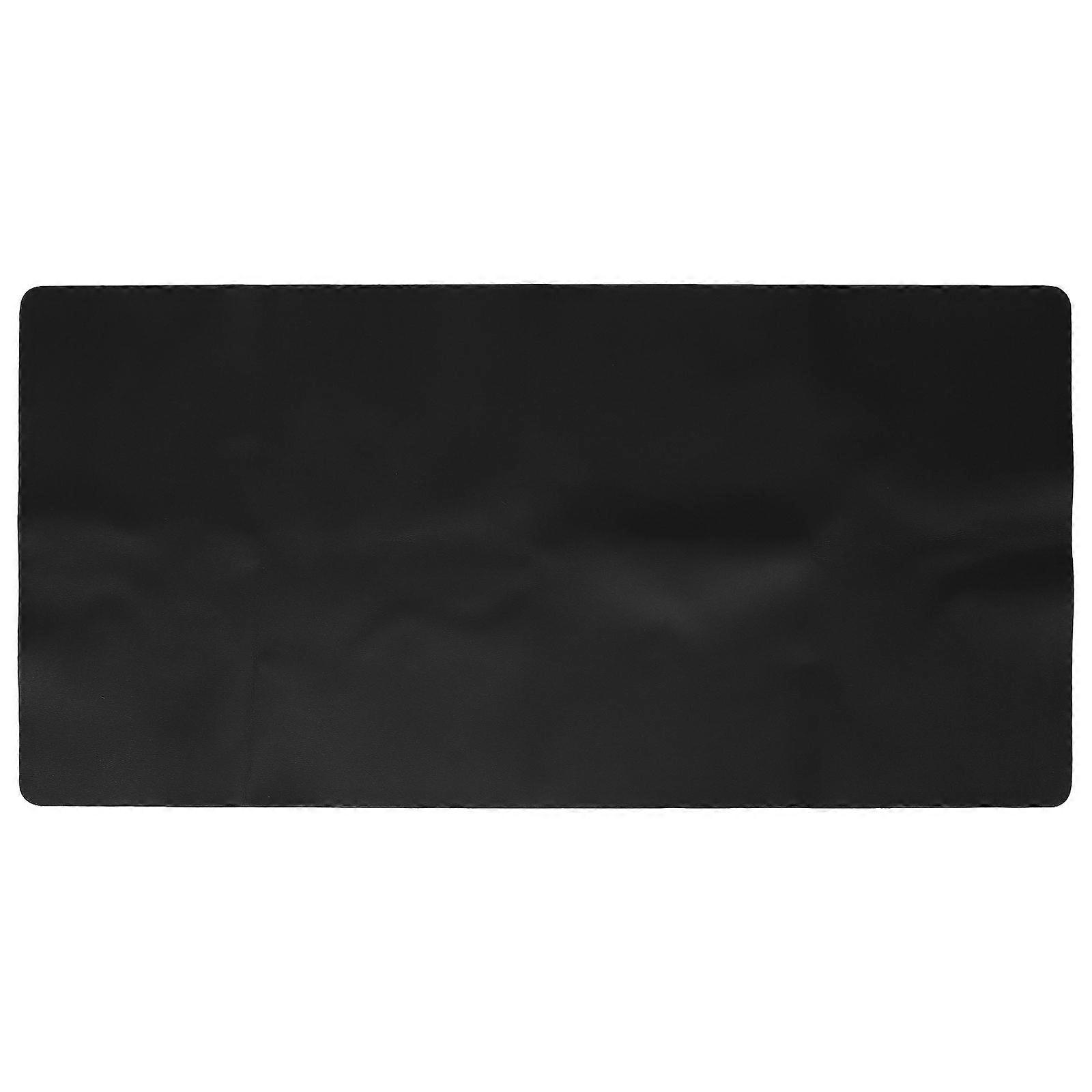 Soft & Durable Makeup Mat for Vanity Desk, Easy to Clean Design, Black Base for Workstation Protection