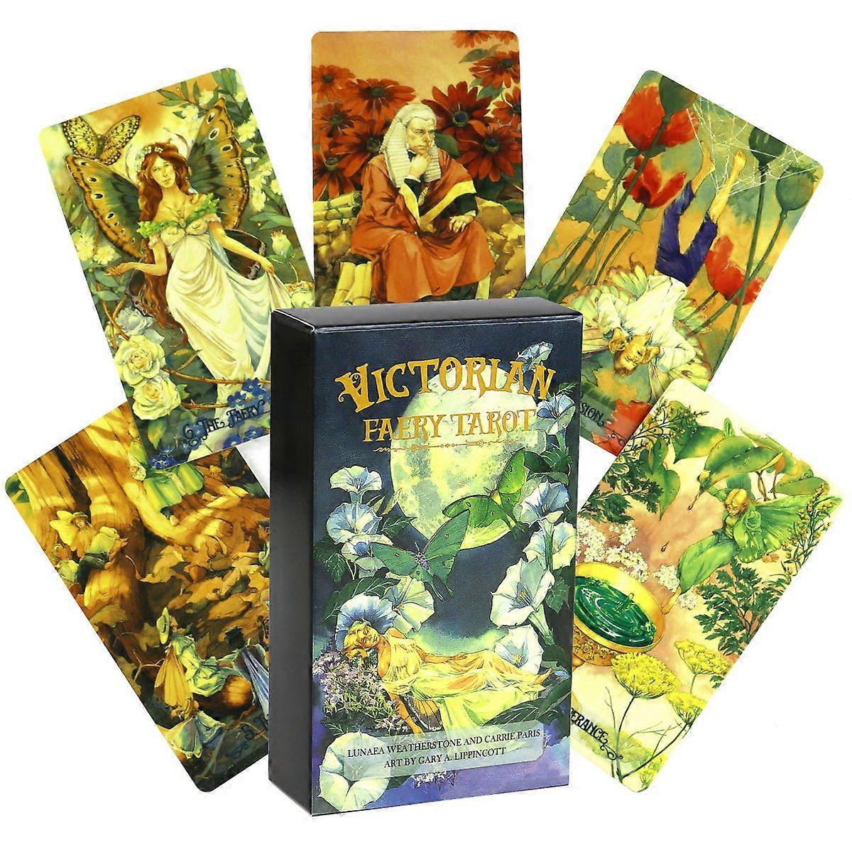 Victorian Fairy Tarot Deck - 78 Cards - Oracle Divination
