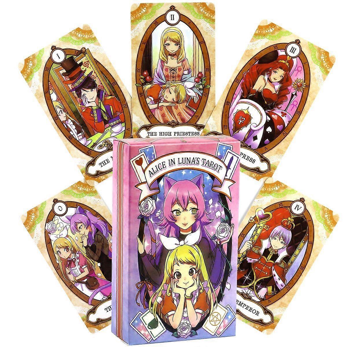 Alice Tarot Deck: Wonderland Divination Cards & Guide
