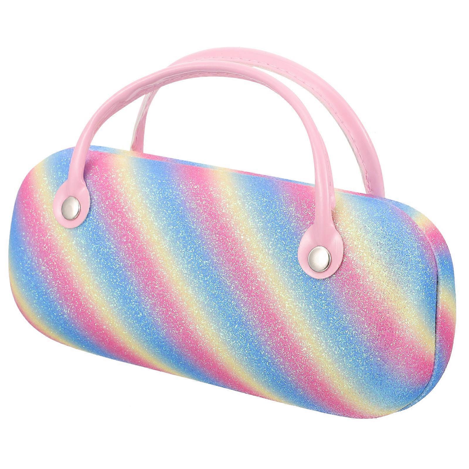 Fashionable Eyeglasses Case Bear Shape Cloth Multi-functional Children Daily Use 1Set