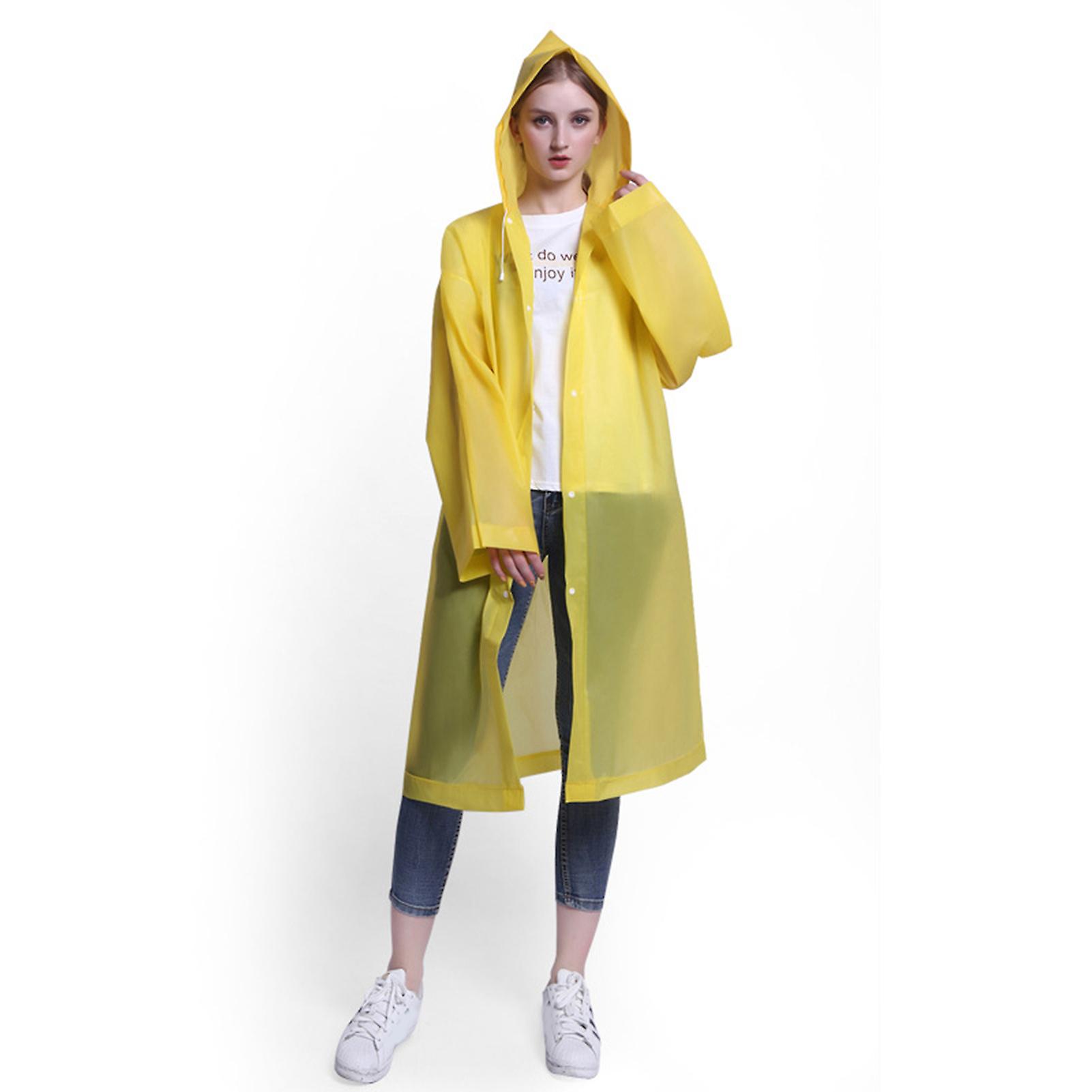 One-piece Raincoat For Adults Portable Waterproof Rainsuit Reusable Outdoor Raincoat For Hiking Camping Traveling New