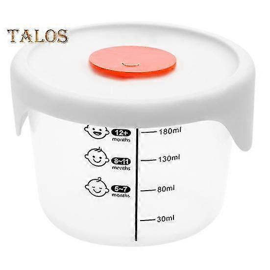 Babies Food Storage Box with Airtight Lid Steam Hole Large Capacity Precise Scale Multi-functional Refrigerator Snacks Fruits Sealing Container