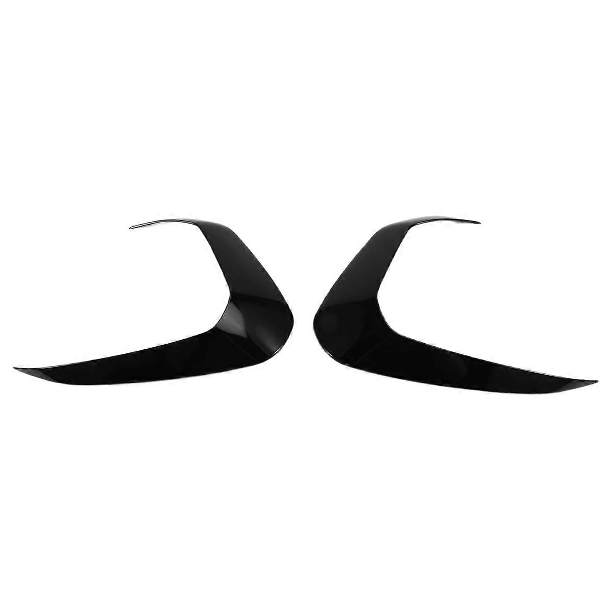 2PCS Car Headlight Eyelid Light Eyebrow Lamp Decoration for