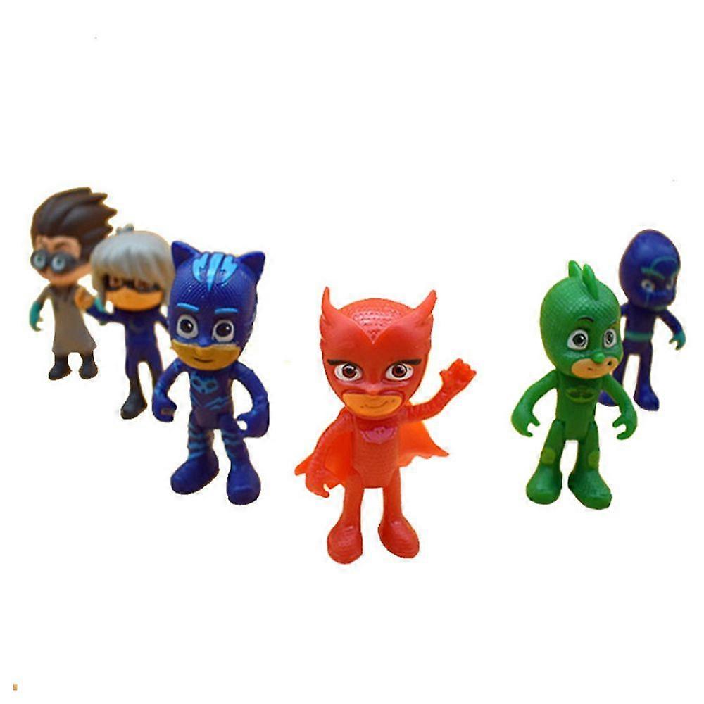 6st/ Set PJ Masks Character Figures Toy W