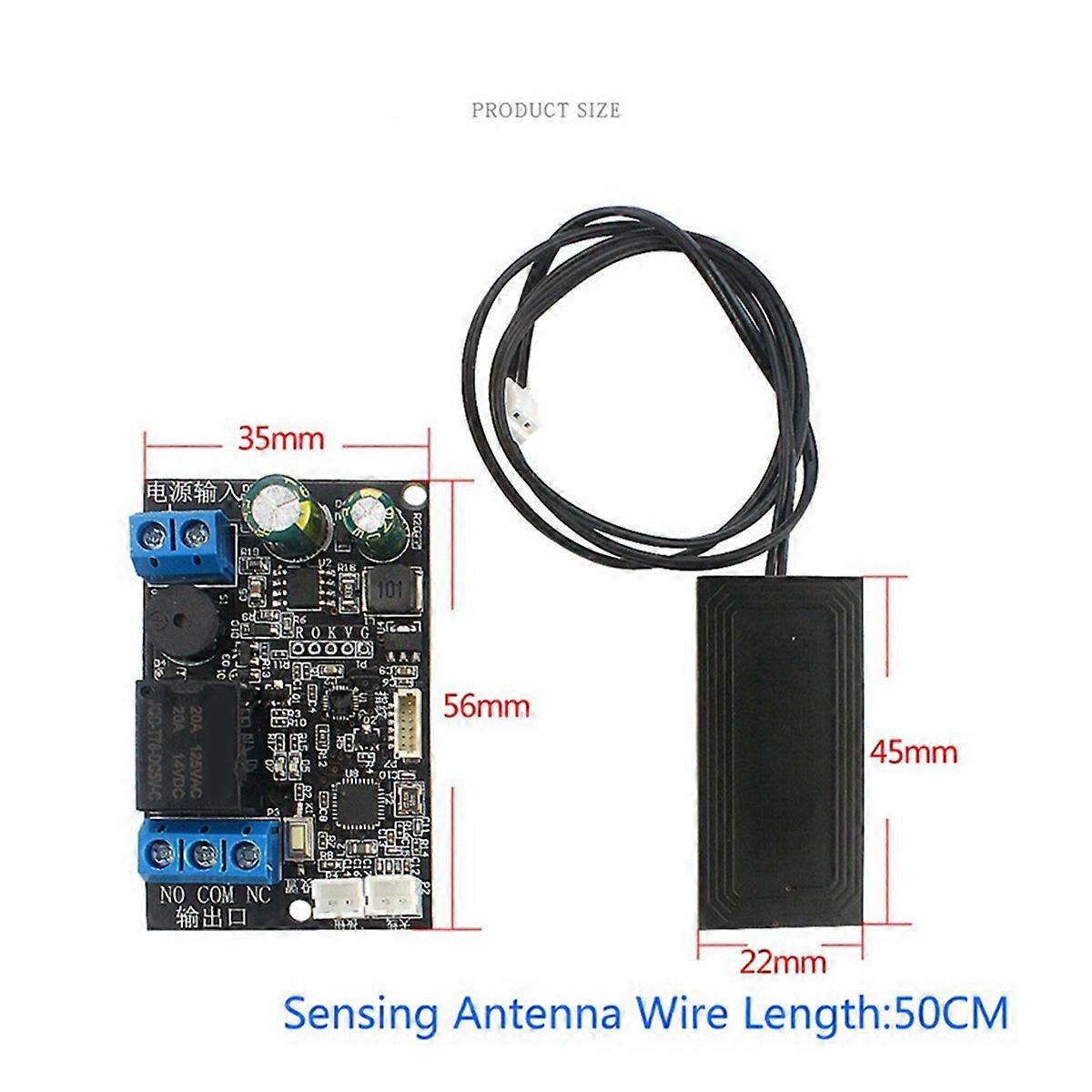 Mobile Phone NFC Control Board Fingerprint IC Card DIY Relay Module 13.56Mhz Access Control Card Con