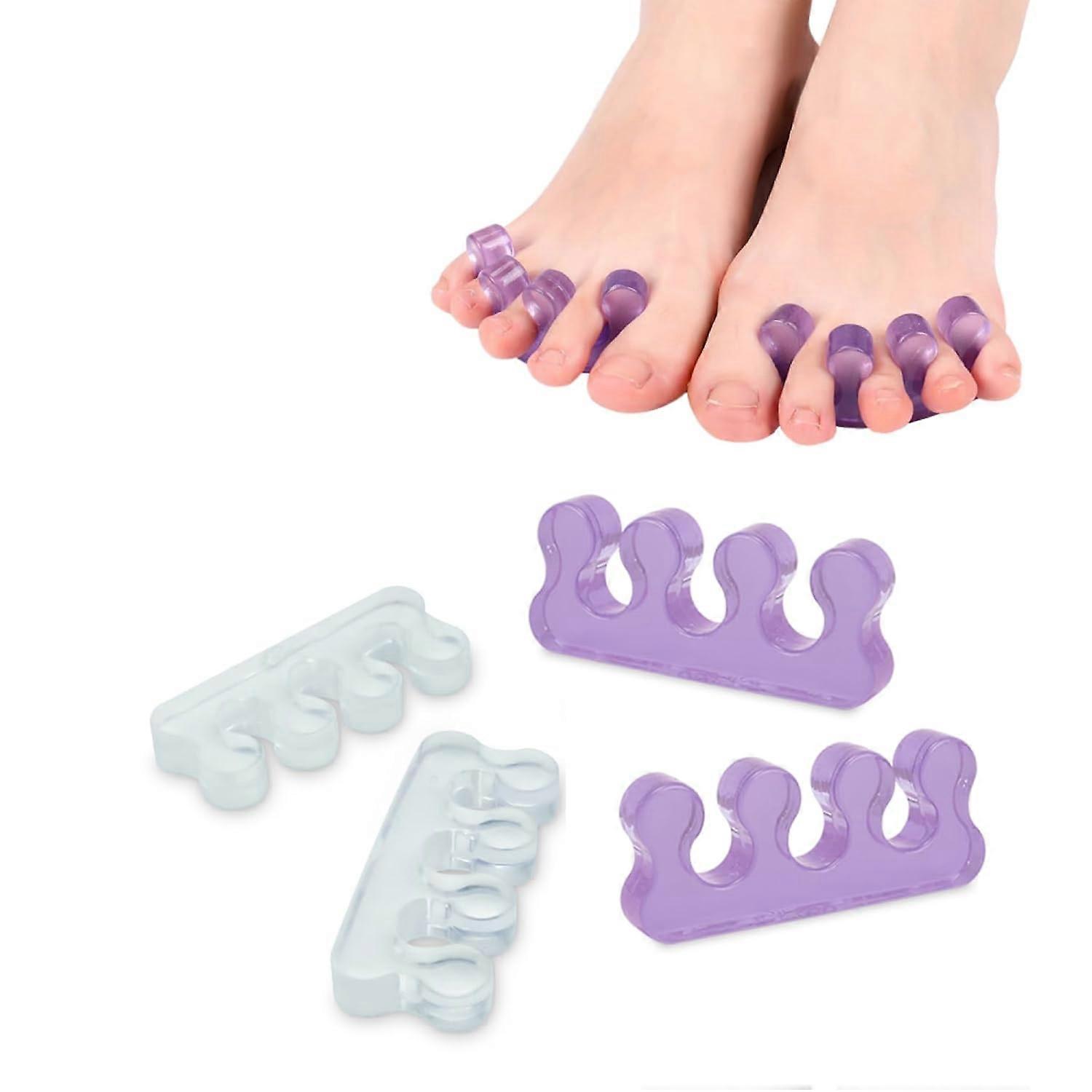 4pcs Toe Separators for Pedicure,Toe Spacer,Toe Separators use