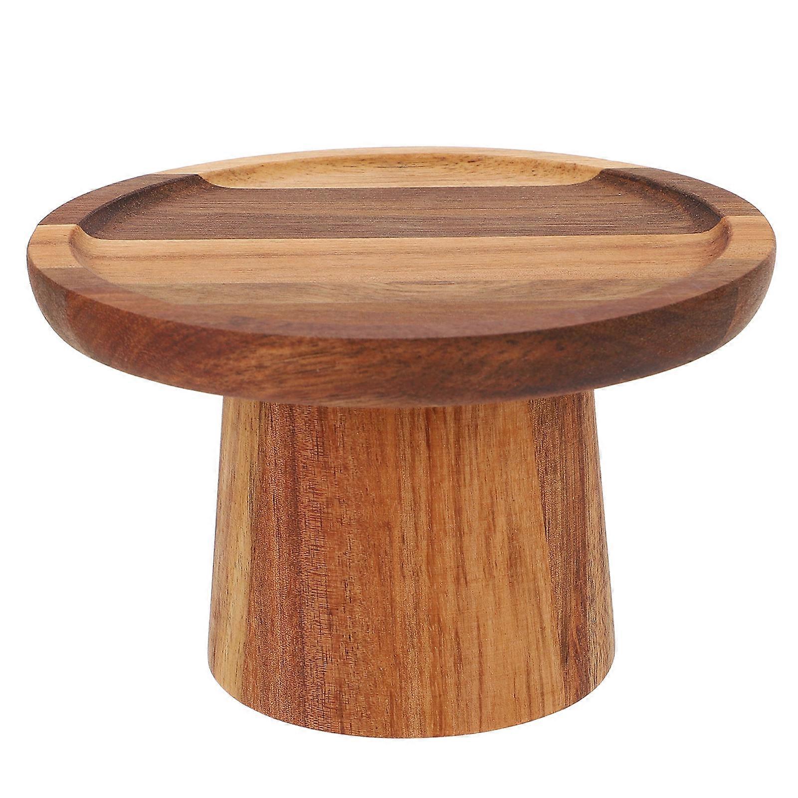 Cake Cupcake Stands Wooden Cupcake Stand Food Storage Wedding 15x15x9.5CM Simple and Design 1Pack