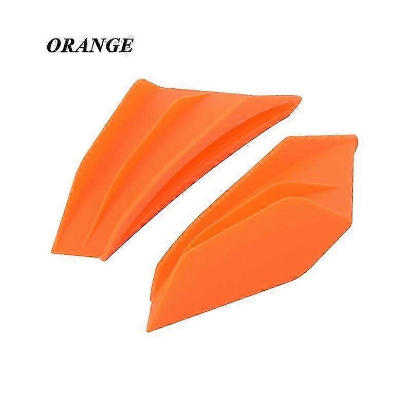 Universal Motorcycle Fixed Wind Wing Flow Front Fairing Side Spoiler Winglets For Compatible Brands Like Honda CBR250R CBR500R Kawasaki Ninj