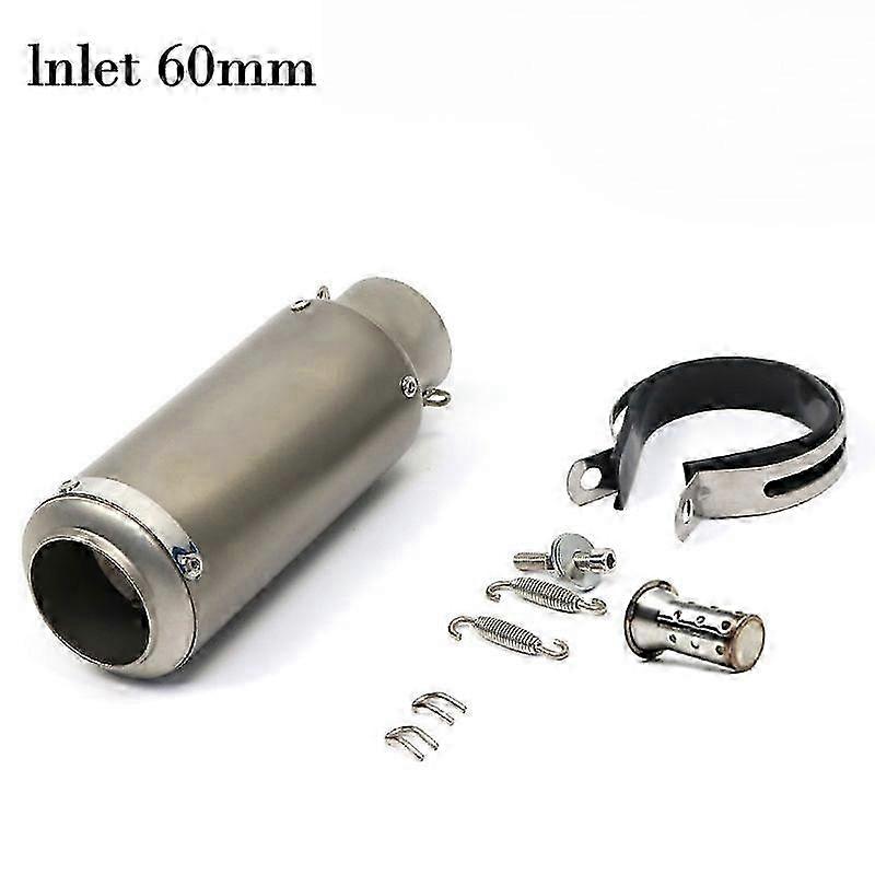 Tuyau d’échappement SC de moto de 51 mm 60 mm adapté au silencieux en fibre de carbone avec DB Killer