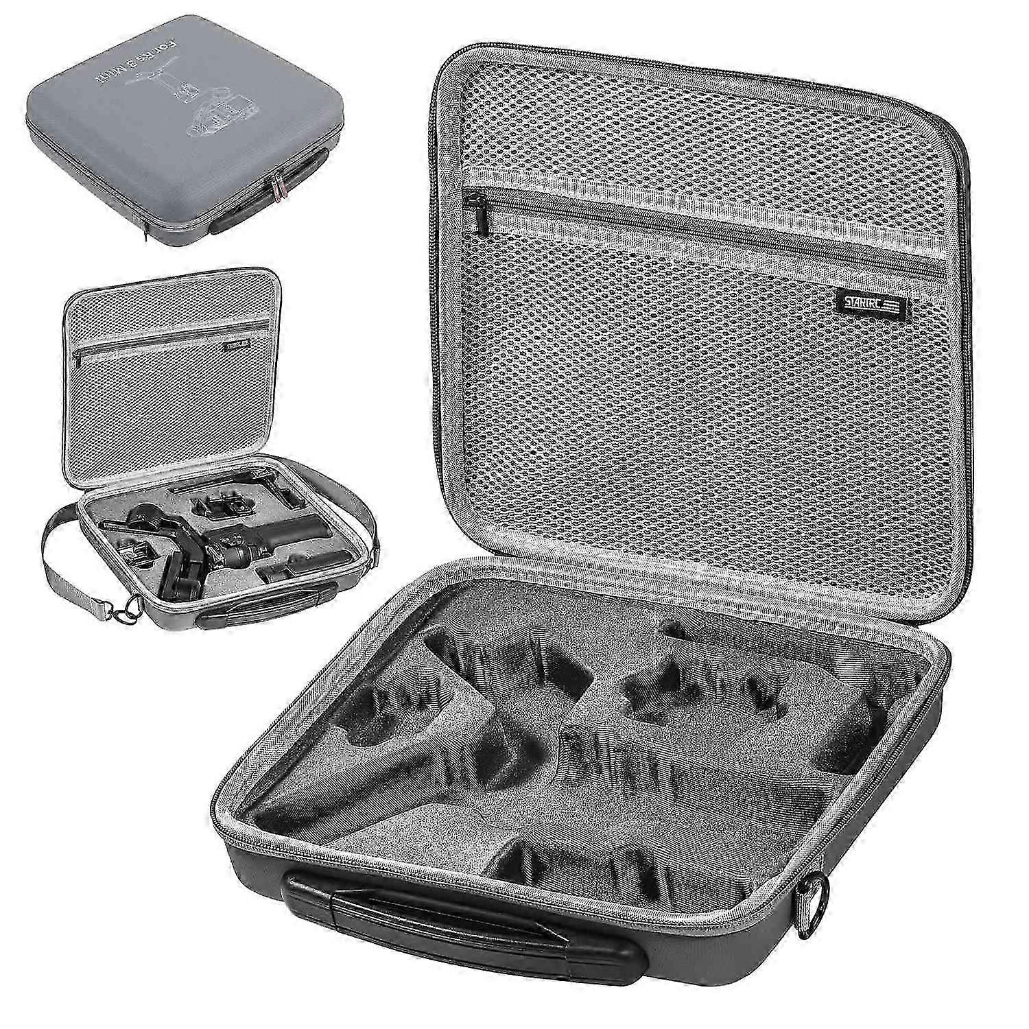 Shoulder Bag for Gimbal Stabilizer Carrying Case Compatible with DJI RS 3 Mini in PU Leather