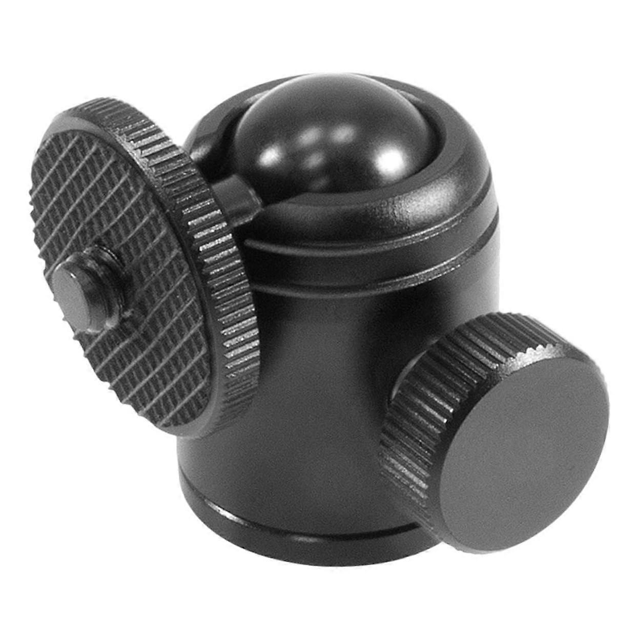 1 Ball Head Tripod Accessory Rotatable Tripod Head for Projectors Cameras Stable for Various Devices for Live Streaming