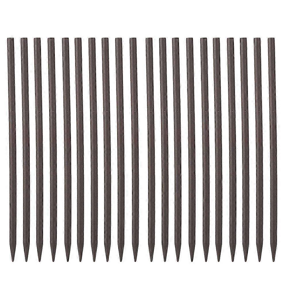 20 יחידות פשוט שיק ללא חור יומן סיכת ראש בעבודת יד אביזרי סיכת ראש מעץ DIY