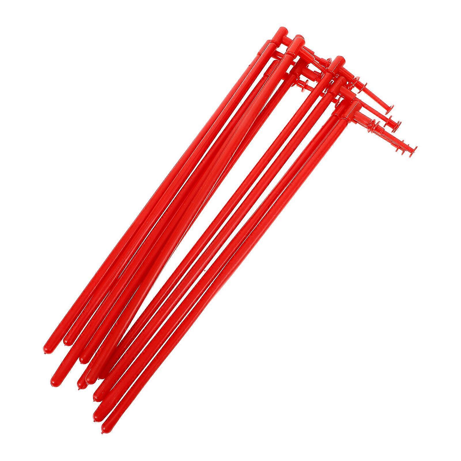 Bulk Pinwheels Handheld Pinwheel Rods Diy Crafts Windmill Components 10Pcs