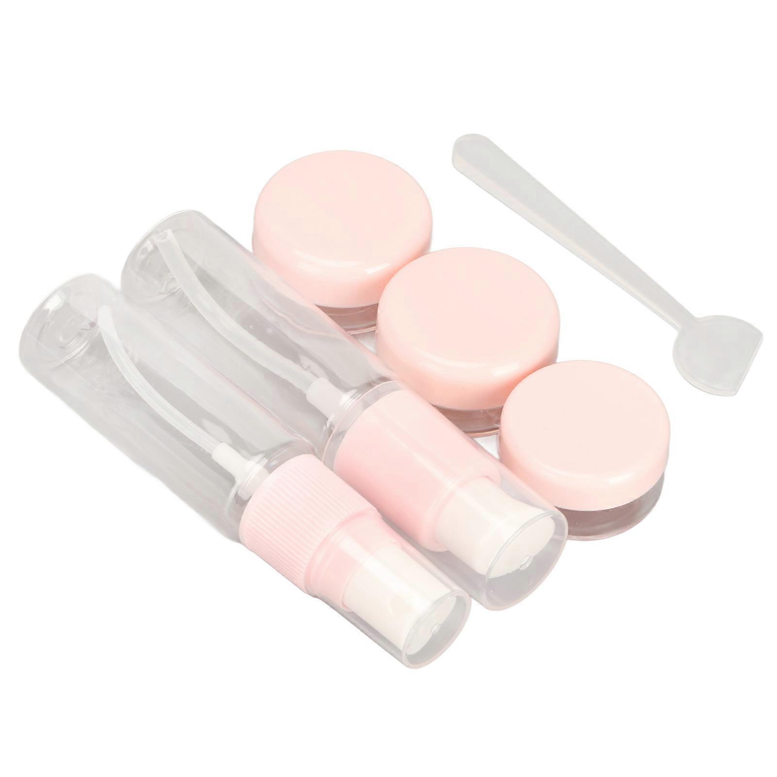 Travel Bottles Kit Leakproof Refillable Flight Size Portable Transparent Odorless Toiletry Containers Set 