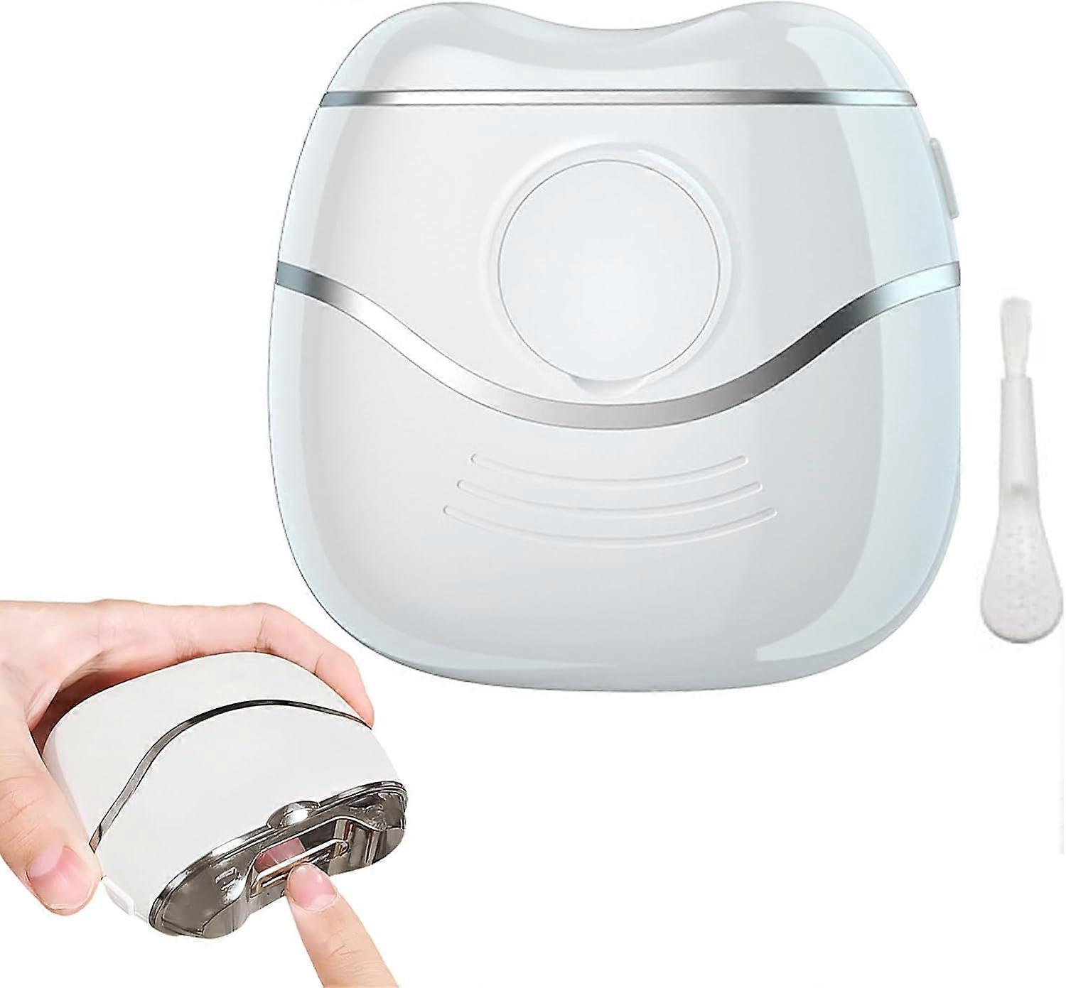 Electric nail clippers, 2 in 1 automatic battery powered electric