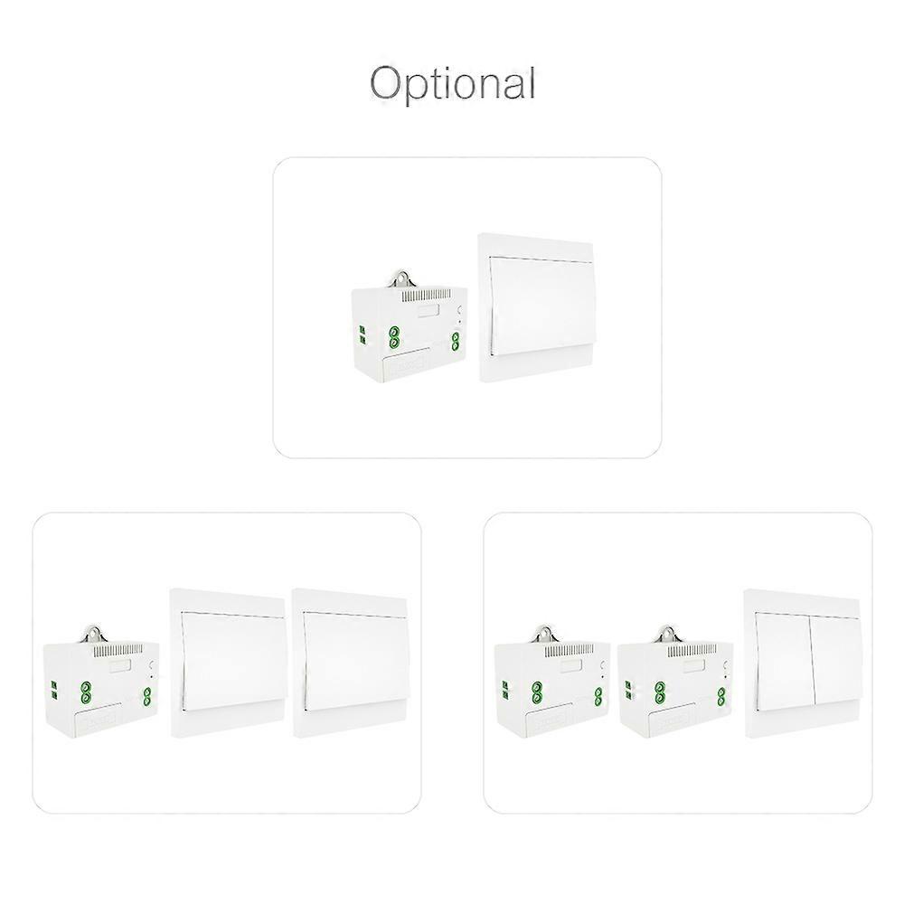 110-230V Wireless Light Switch and Receiver Kit Self-powered Switch Remote Control Lighting Fixture