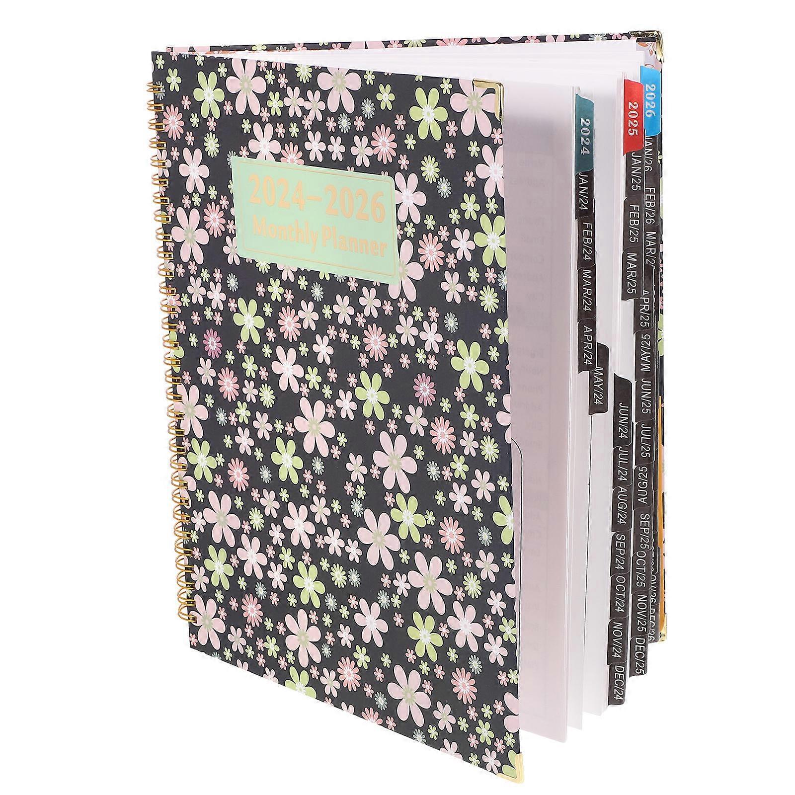 Compact Design Planning Notebook Home Use Resists Wear and Tear 1Set