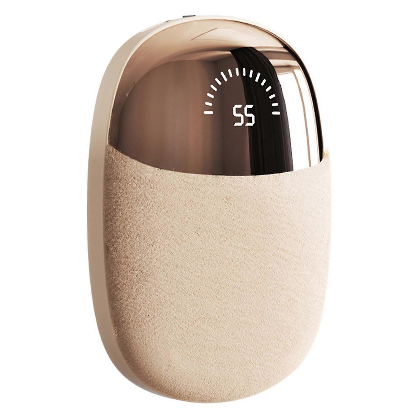 USB Powered Soft Plush Hand Warmer Rechargeable Electric Hand Heater Multifunctional Hands Warming Device for Student  Pink