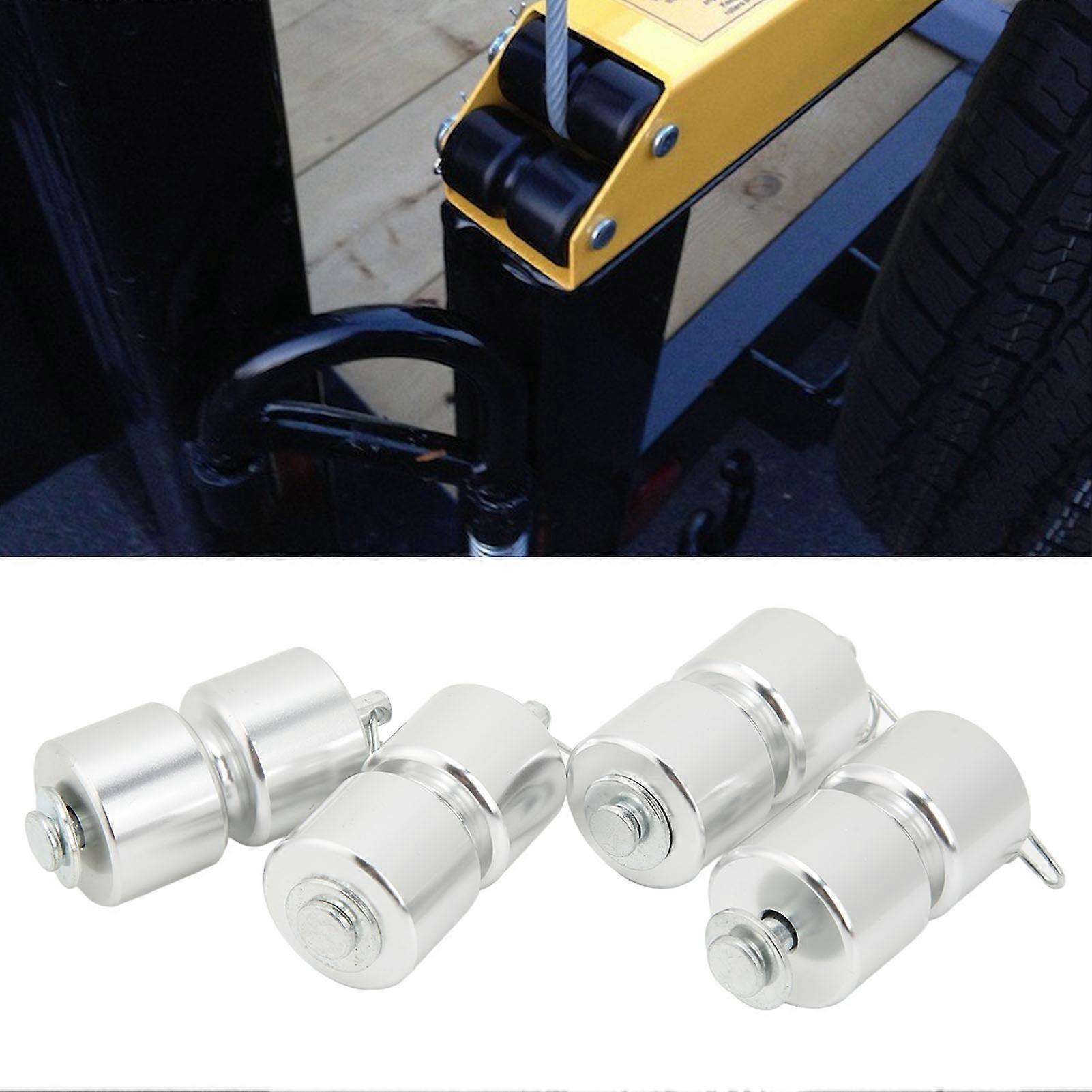 4PCS Trailer Tailgate Roller Compact Strong Strength for Trailer Tailgate Easy Lift Gate Lifting Bed Elevator 