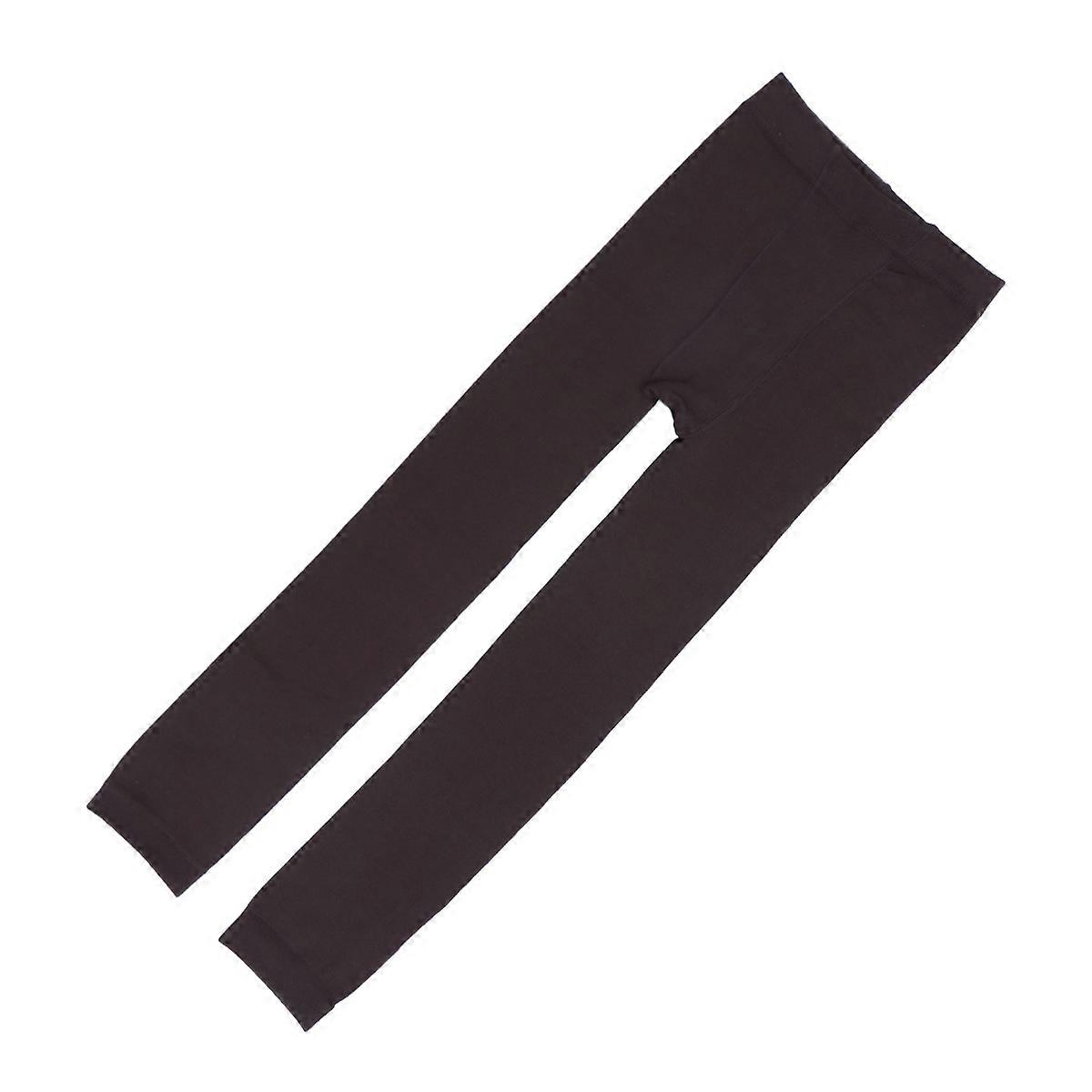 Tykke leggings for jenter jenter vinterklær fôrede strømpebukser for under skjørt 1 sett