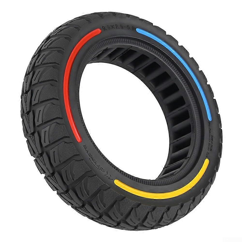 Solid Tire 9.5' x 2.5' Colorful Solid Tire 9.5x2.506.1 for KQI3 Electric Scooter