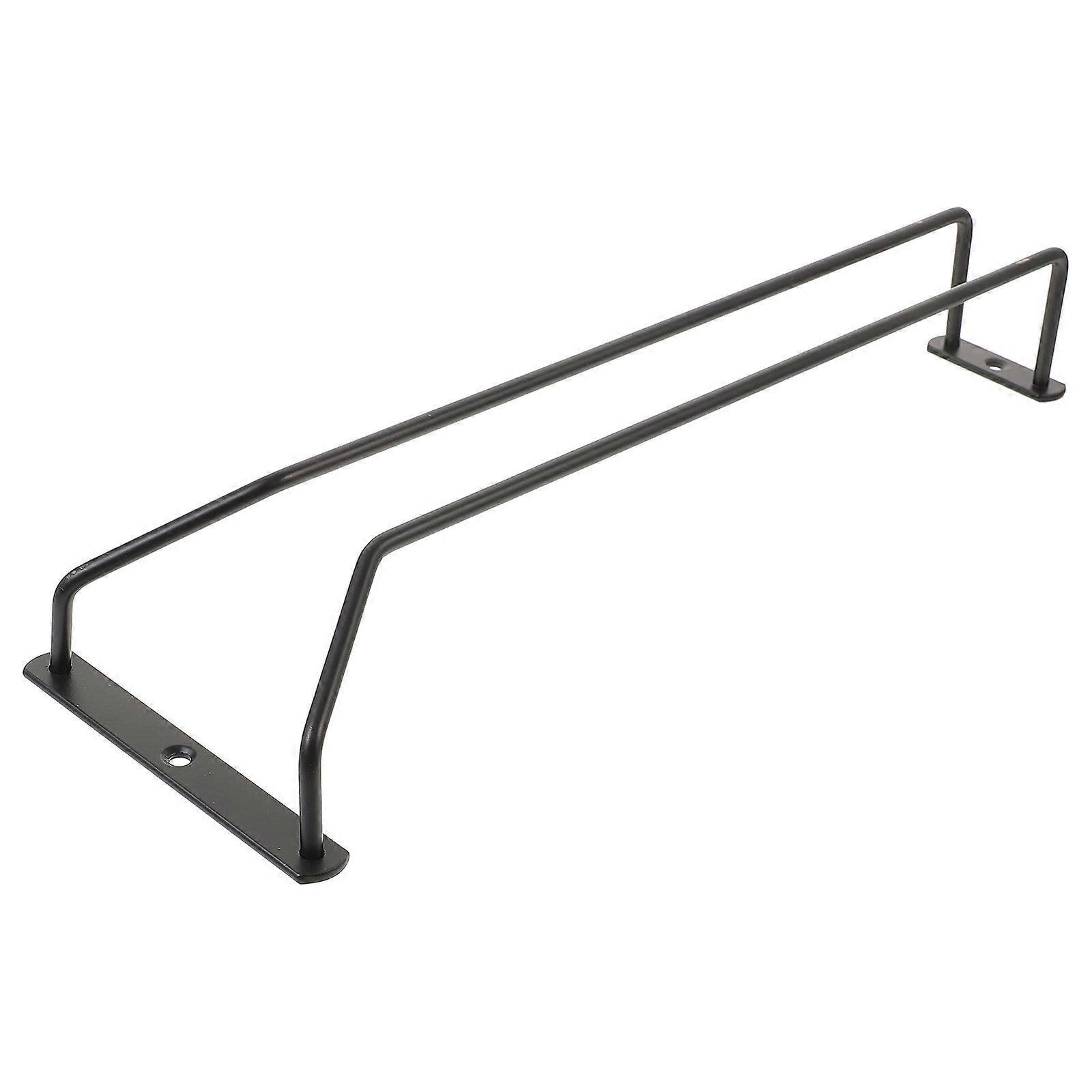 Wall Goblet Glass Holder Stainless Steel Wine Glass Rack Under Cabinet Storage Display Modern Design 1Pcs