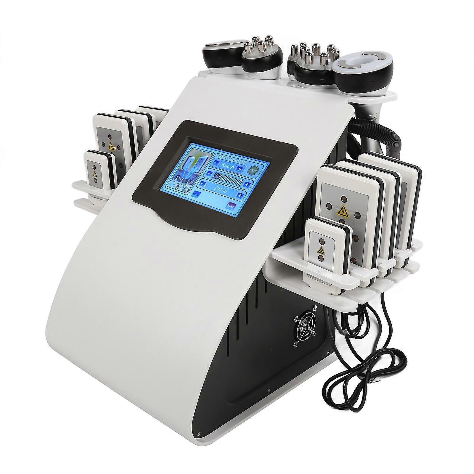 6 In 1 Body Facial Massage Machine 40K Negative Pressure Sculpting Multifunctional Body Machine 110‑