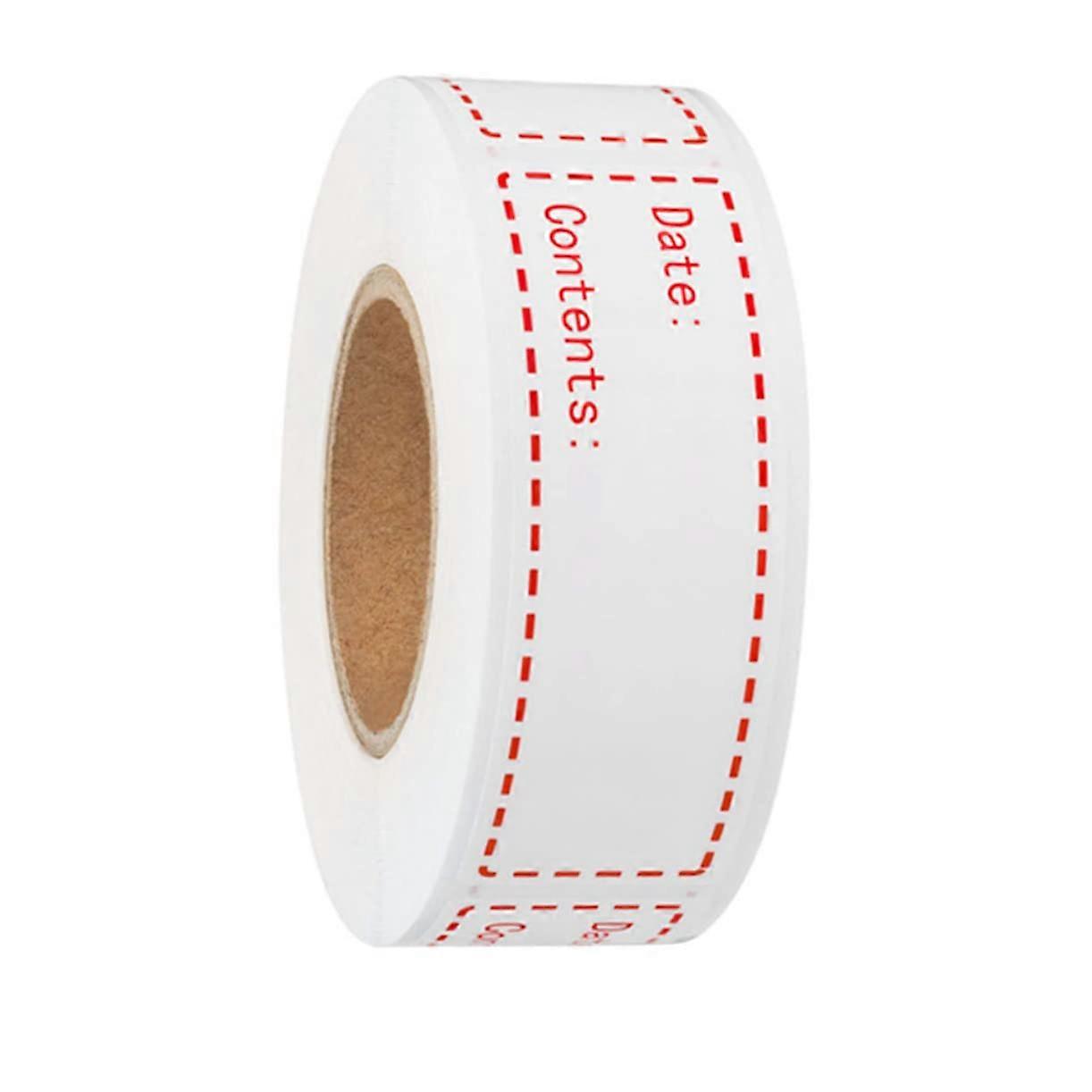 Fridge Label 1 Roll Removable Adhesive Labels For Bottles And Food Kitchen Labels Labels