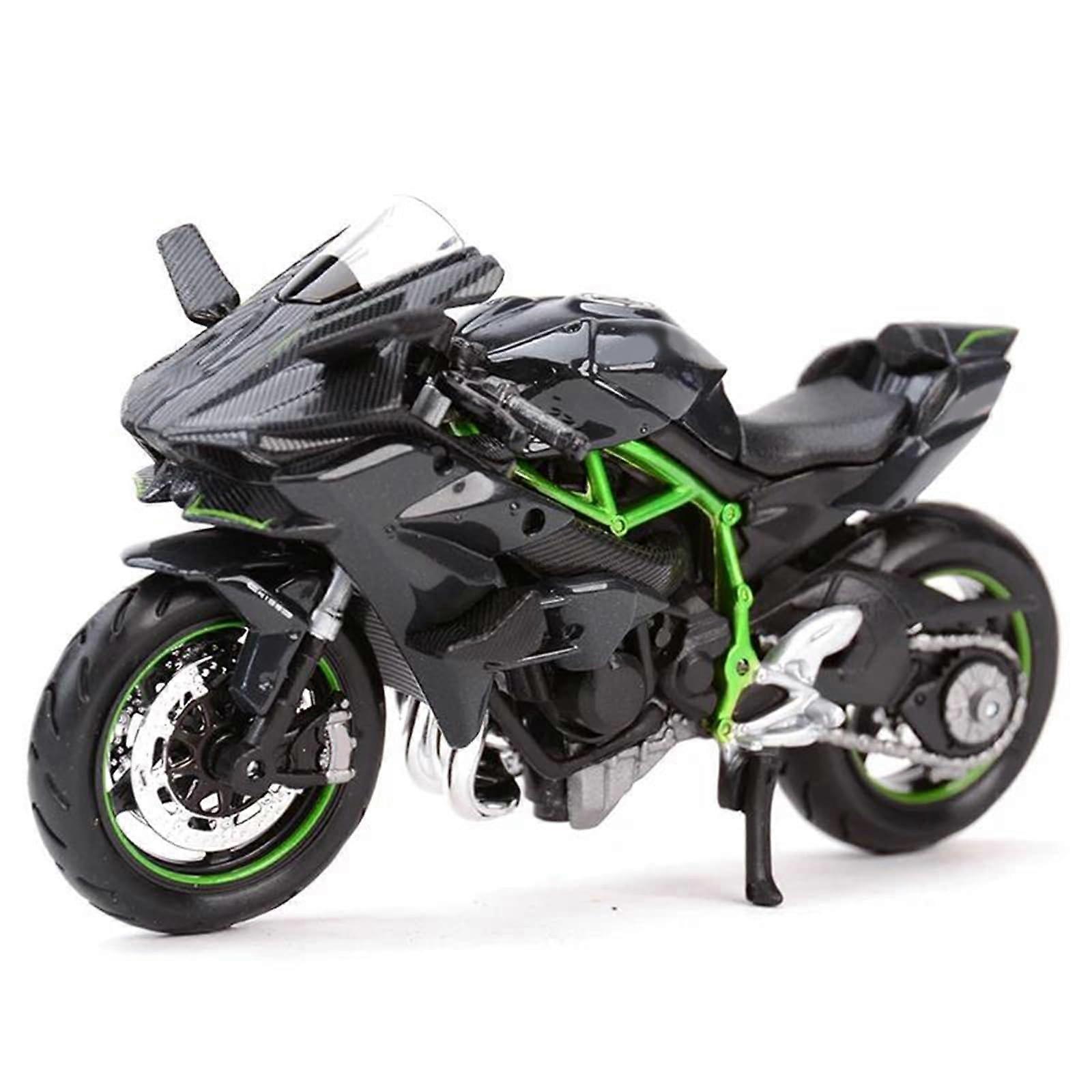 1:18 For Kawasaki H2 R For Ninja Static DieCast Vehicle Collectibles Hobby Motorcycle Model Toy