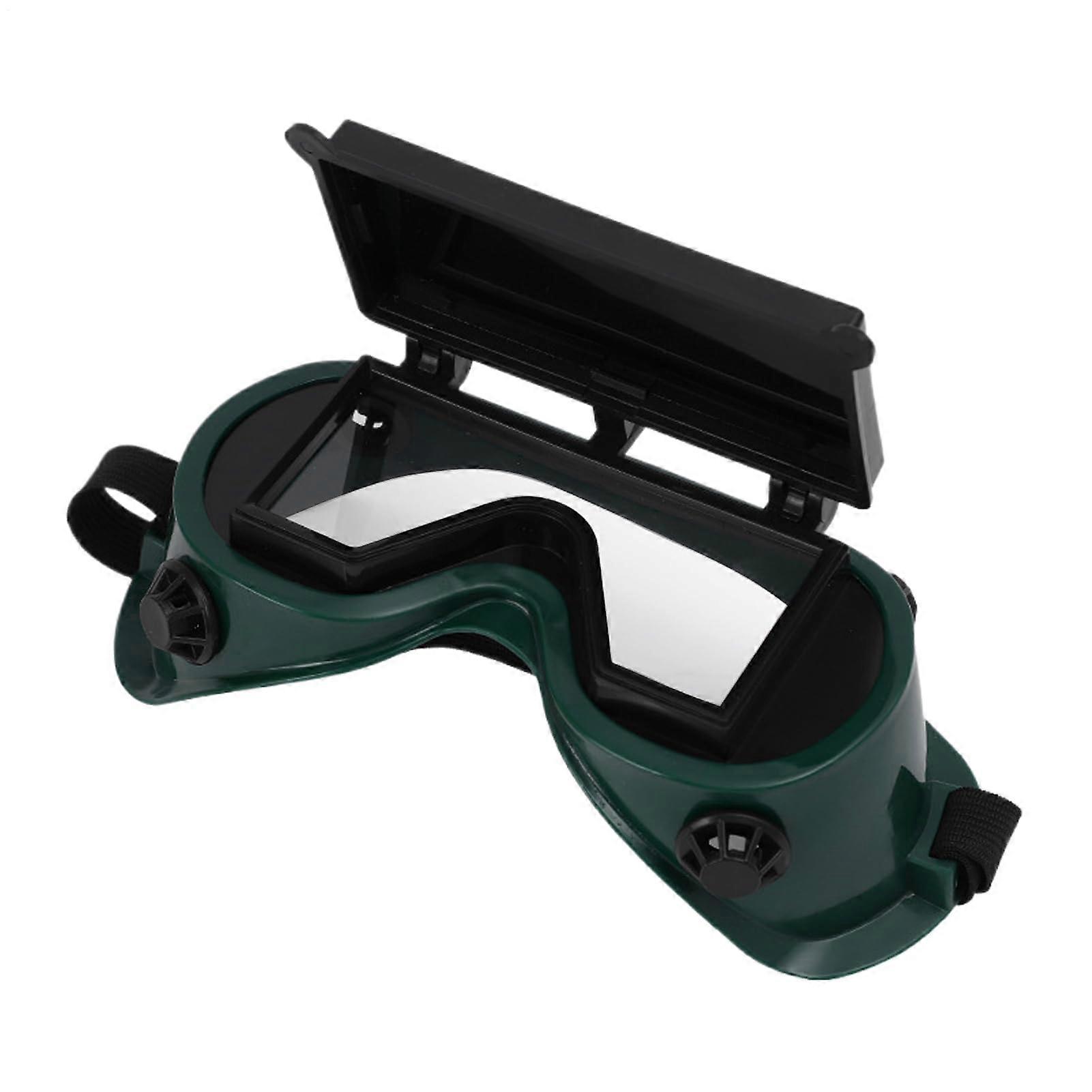 Welded Glass Welding Goggles – Plasma to Grass Arc Square Safety Glasses 7.87 x 3.35 Inches (17.8 x 9.9 cm)