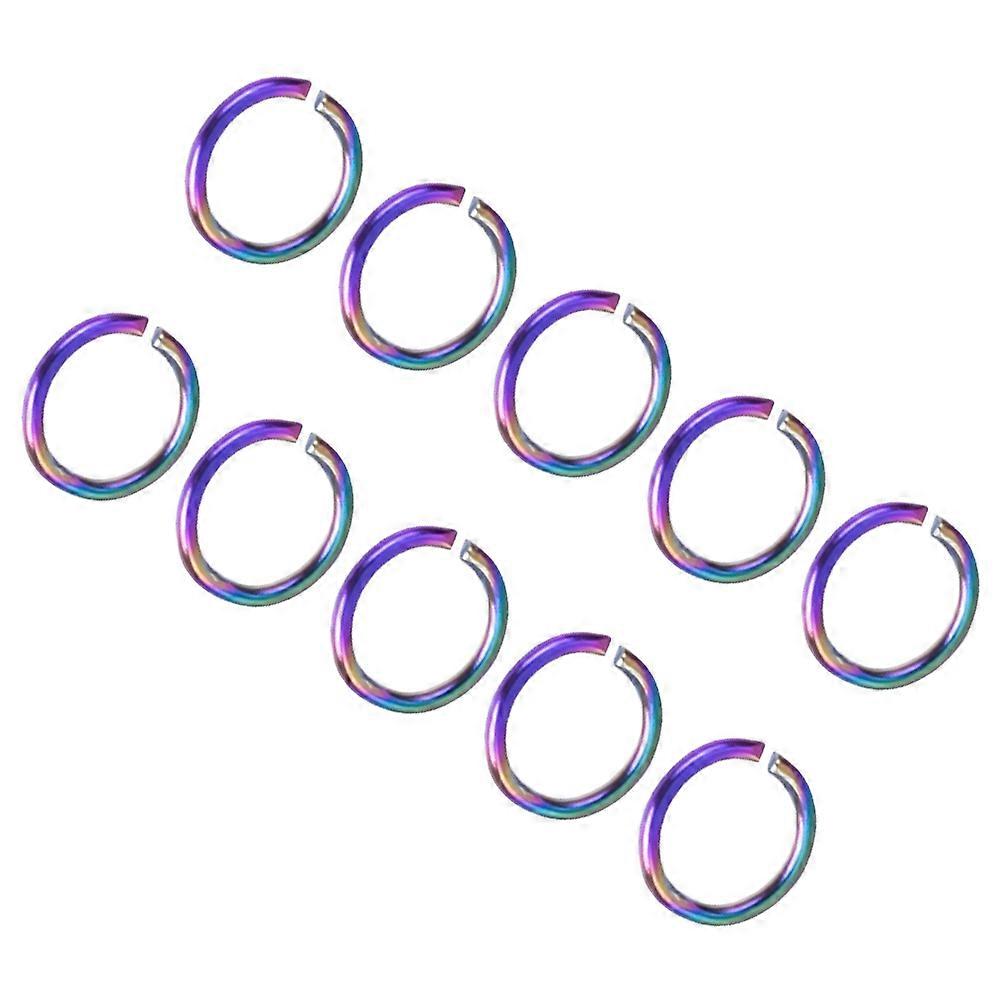 Stainless Steel Open Jump Rings for Jewelry Making DIY Accessories Multi 100Pcs