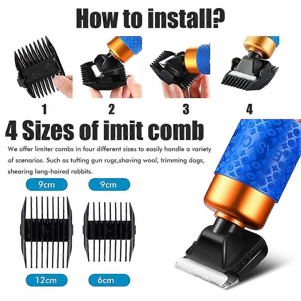 Carpet Trimmer Tufting Carving Tools Clippers 200W Rug Tufting Carver Clippers Electric Clippers for Rug Tufting Gun Making Kit Tools
