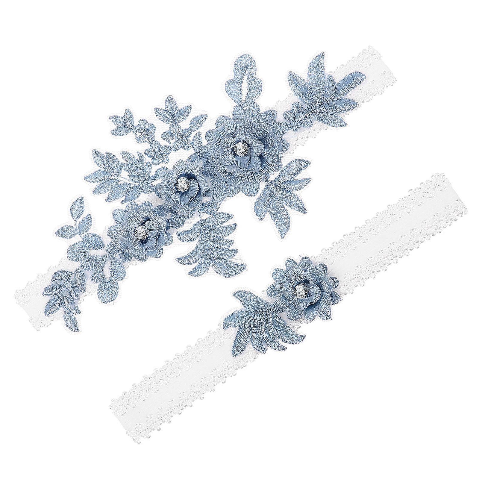 Leg Garters Thigh Wedding Friendly Material Festivals 2Pcs