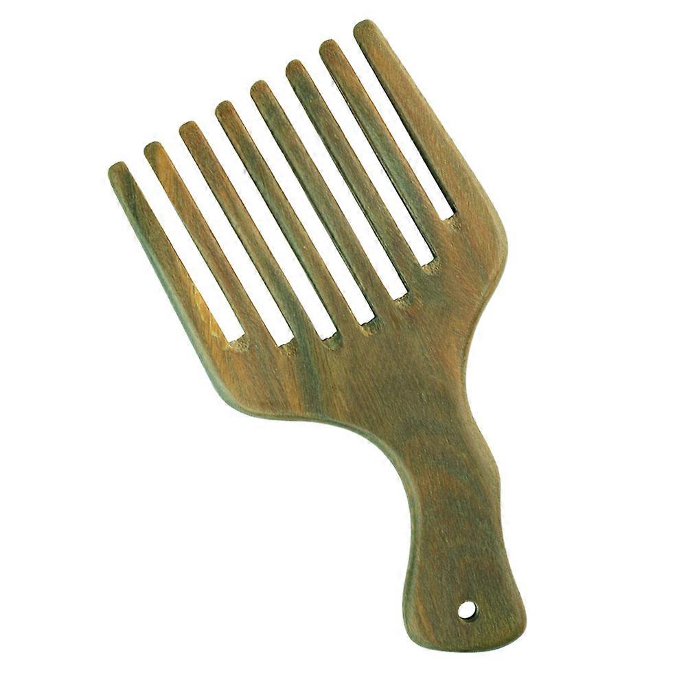 Sandalwood Wide Tooth Hair Comb for Gentle Grooming – Lightweight, Compact Design for Daily Use, Unisex, Scalp Friendly Styling