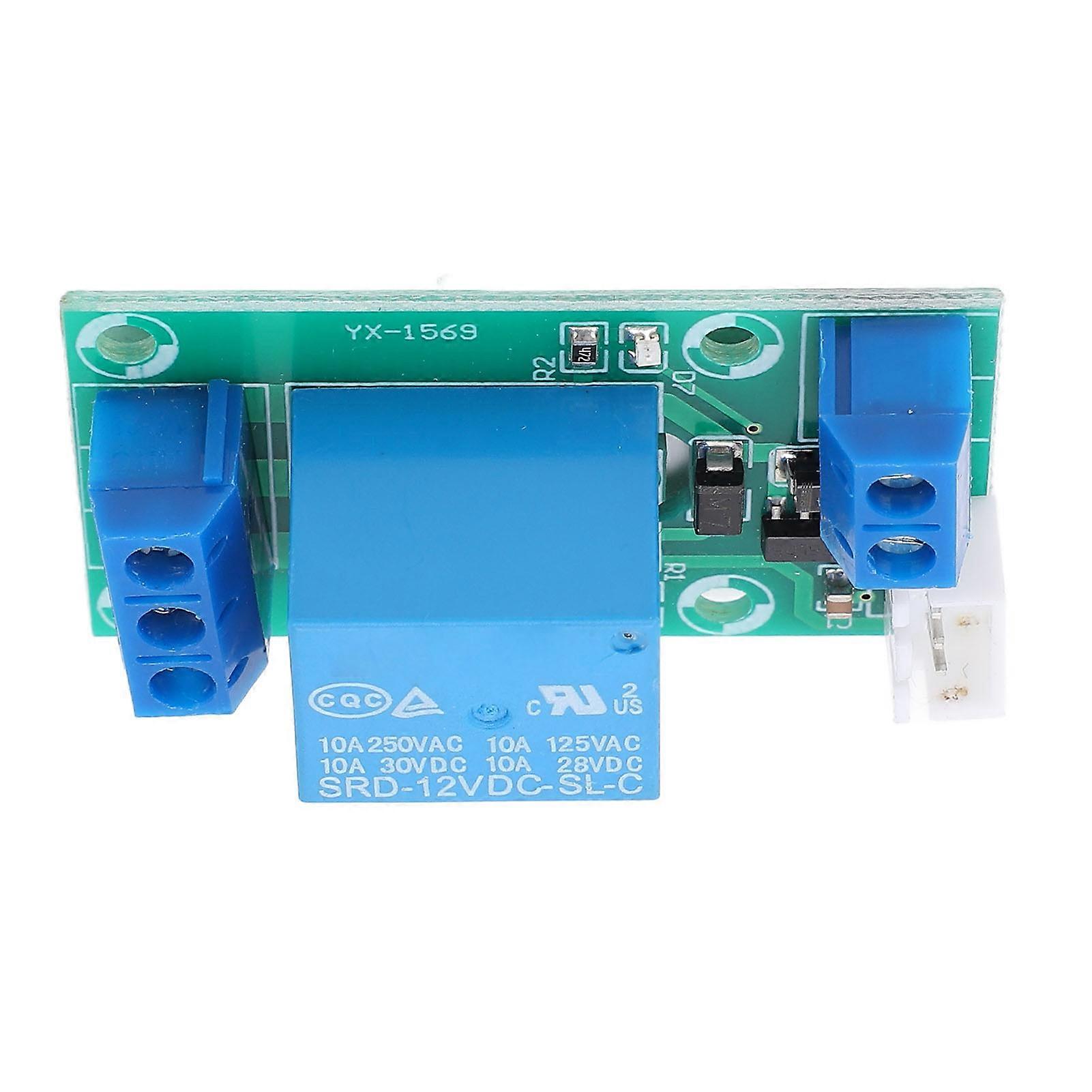 Capacitive Touch Switch Module 1 Way Low Energy Consumption Computer Capacitive Touch Button Module with Self Locking 12V