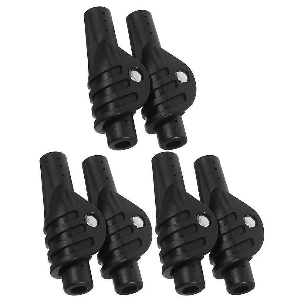 Essential Tent Parts Durable Plastic Tent Folding Joint Repair and Replace Parts For Camping Gear 3.14X0.79X0.59in 6Pcs
