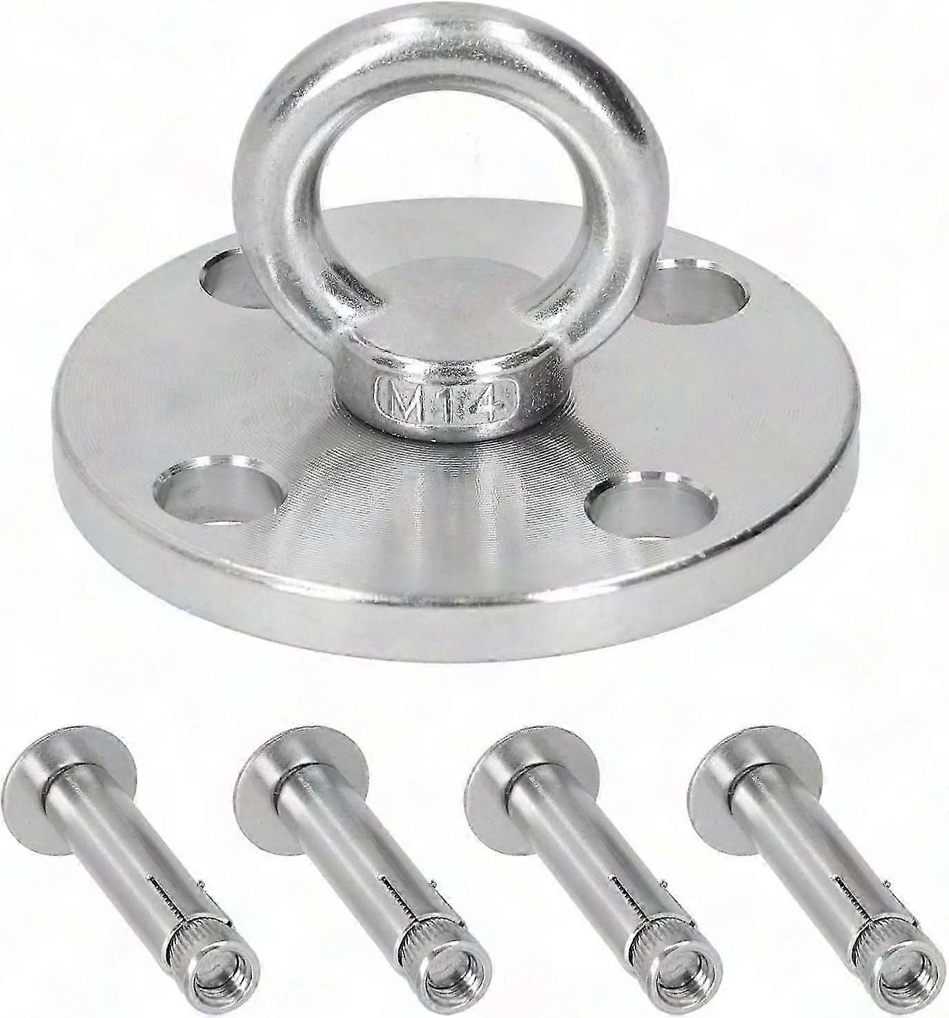 Ceiling Mount Hanging Strap for Swing Hammock Hook with 1 Bed Hook and 4 Fixing Screws