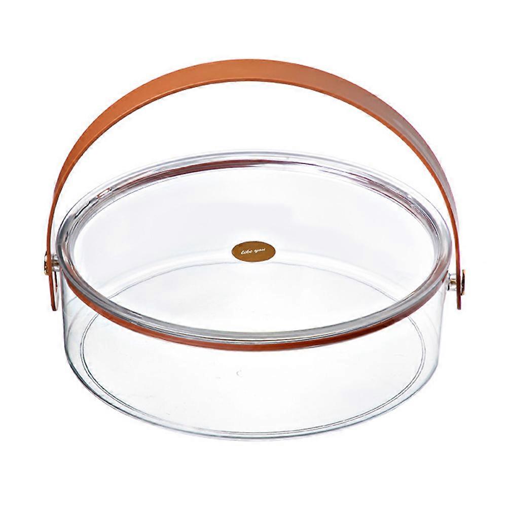 Transparent Plastic Candy Storage Box with Lid for Holding and Practical Use 7.87"x3.94"x5.12"