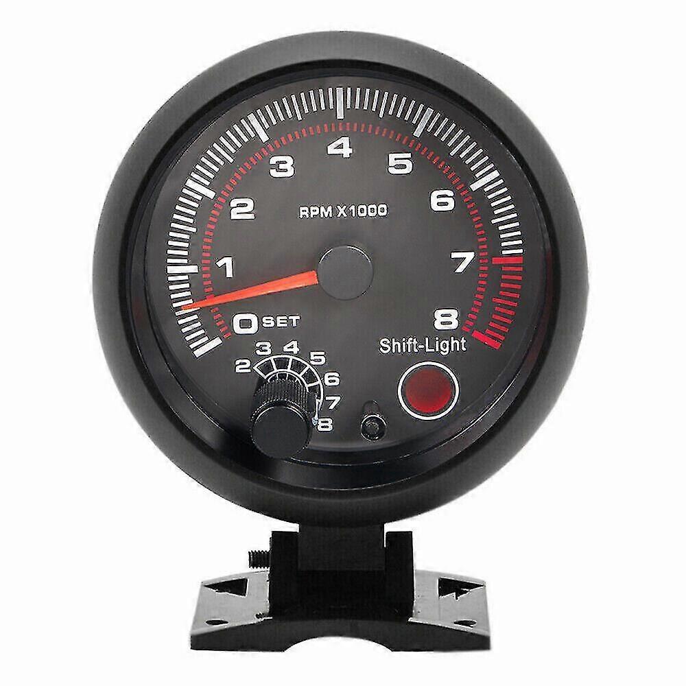 3.75 Inch Car Tachometer, Digital Dispaly Tacho Meter with Backlight, Easy Install Car Digital Meter, for SUVs