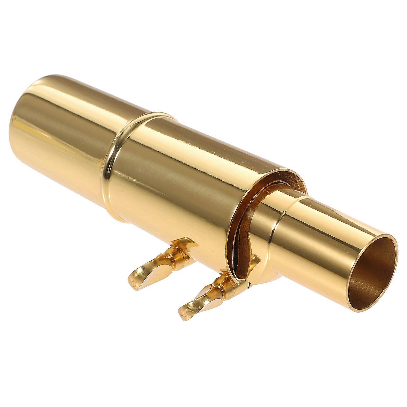Saxophone Accessories Saxophone Metal Flute Head Practice Sessions Streamlined Sound Enhancement 1Pcs