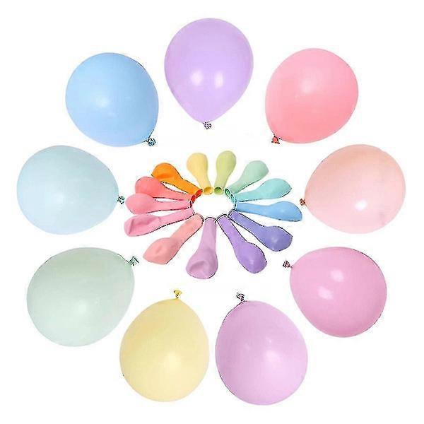 100 pcs Colorful Latex Balloons Inflatable Balloons for Party-4